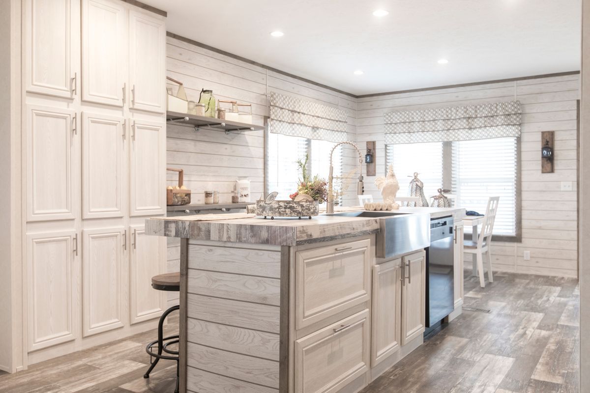 Interior of a modern manufactured home